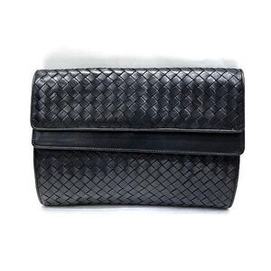 Pre Loved bottega veneta Men black | black Clutch